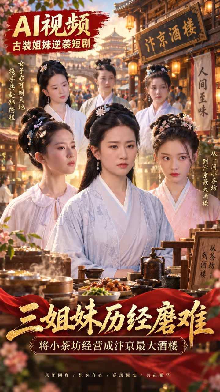 三姐妹历经磨难