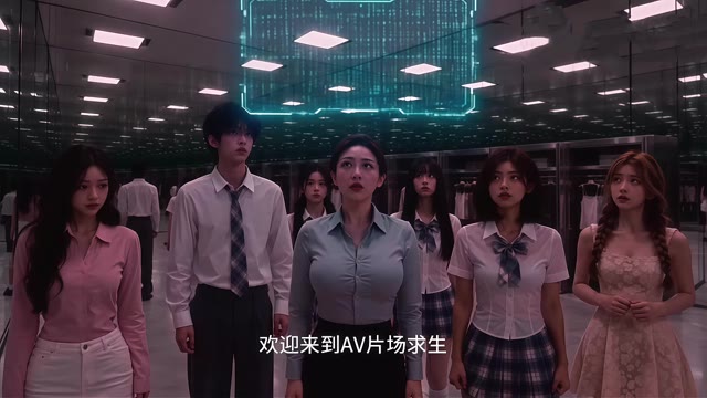 AI成人短剧 全球AV求生 第1集 全新的性欲综艺 肉欲的交欢逃生