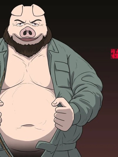 連身工作服[権太狸]ツナギ[中国翻訳] のポスター