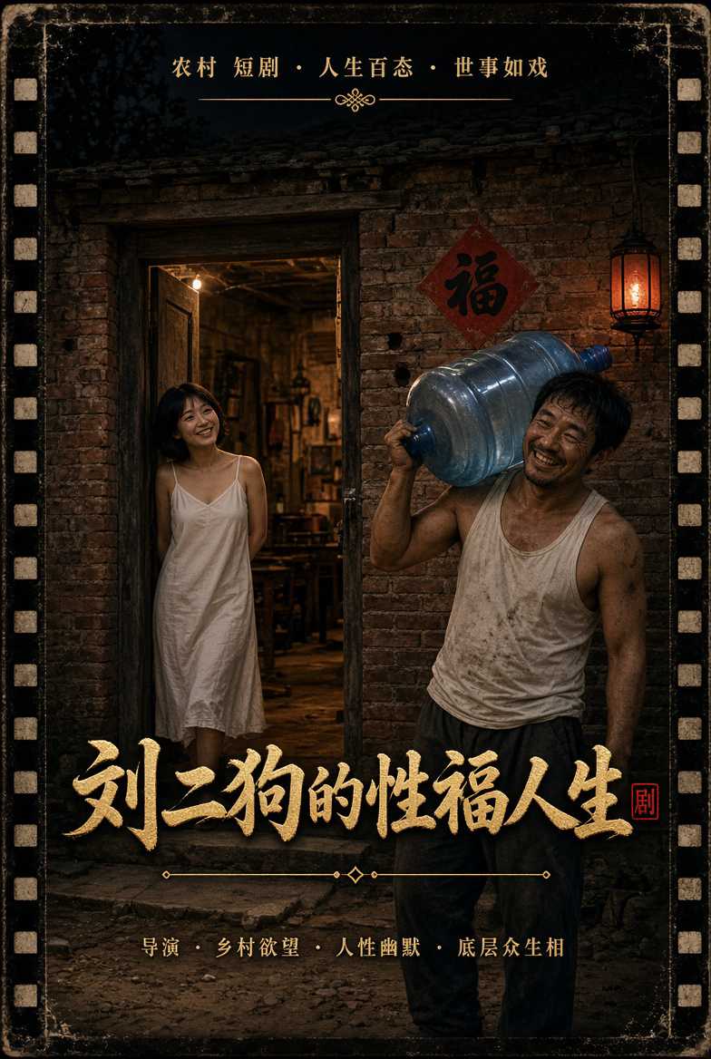 โปสเตอร์สำหรับ 刘二狗的性福人生
