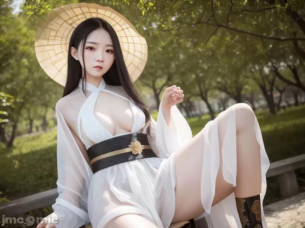 [AI Generated]-AI girl -Hanfu01 第1话，第 58 页