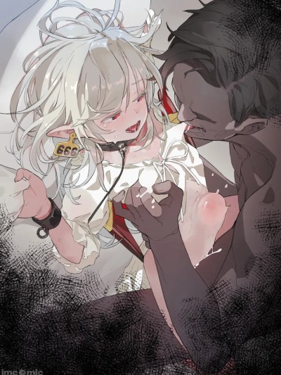 [びよびよ] 囚われの吸血鬼Elika 調〇乳首責め＆快楽堕ち 포스터