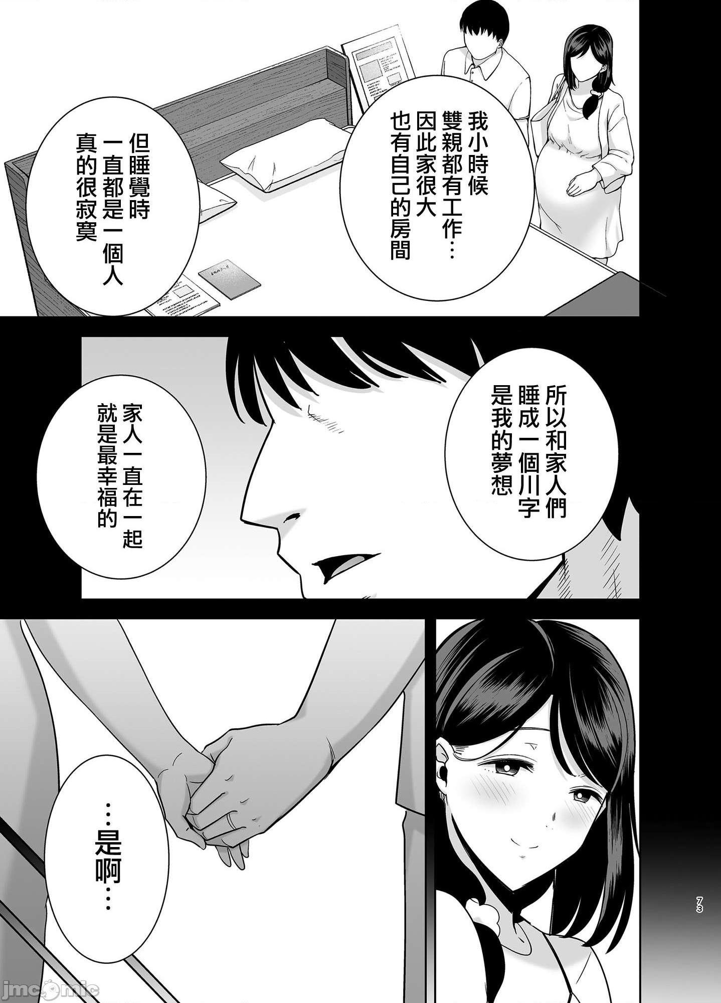 [無邪気漢化組] [DOLL PLAY (黒巣ガタリ)] 夏妻2 ～夏、自宅、ナンパ男達に堕ちた妻～，第 73 頁