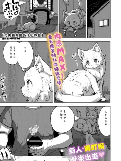 肉肉猫娘的多汁初体验[99个人汉化] [篝町雨] ムチムチ猫娘の汁だく初体験 포스터