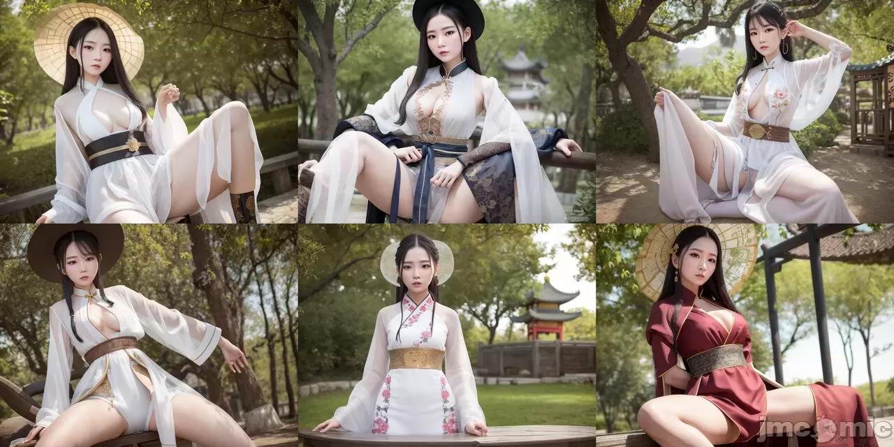 [AI Generated]-AI girl -Hanfu01 第1话，第 52 頁
