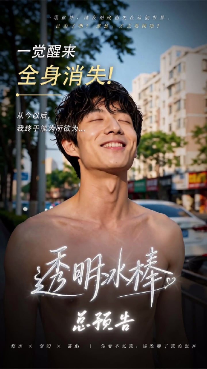 透明冰棒 のポスター