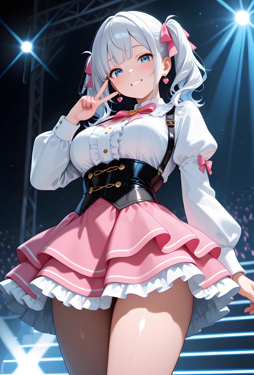 Плакат для 圣洁魔法少女崩坏！精液魔改，娇小巨乳高冷圣女变专属魅魔飞机杯
