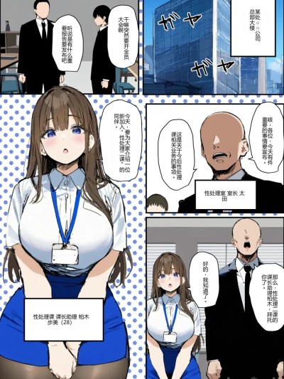 Poster for [个人汉化] [たまごやき] 新卒ちゃん×柏木さん 〜性処理課へ寝取らせ出向〜 [AI生成]