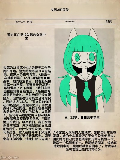 โปสเตอร์สำหรับ [PONPORIO] The Disappearance of Girl A_ Chapter 1