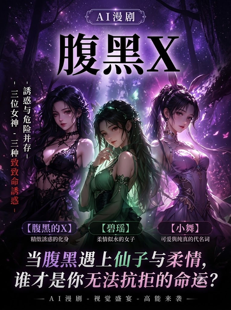 Poster for 腹黑的她们（碧瑶）