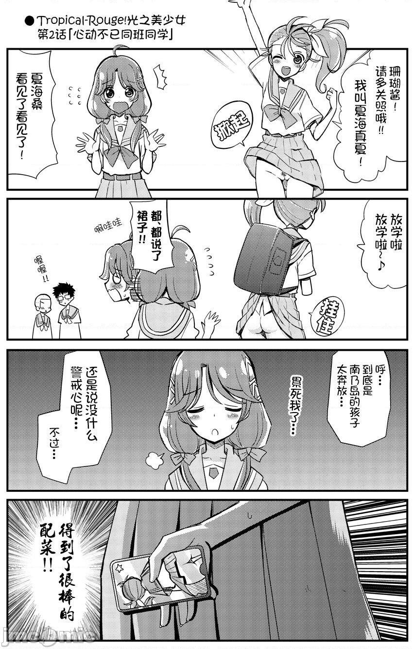 [网上打飞机个人汉化] [なつみんのさーくる (なつみん)] ちょっとエッチなトロプリ漫画! (トロピカル～ジュ！プリキュア) [中国翻訳]，第 10 页