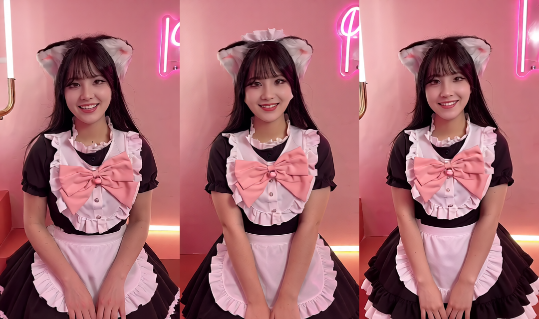 网红 小敏儿 戴猫耳口罩穿蝴蝶结围裙 被大鸡吧按着输出 这叫声真悦耳