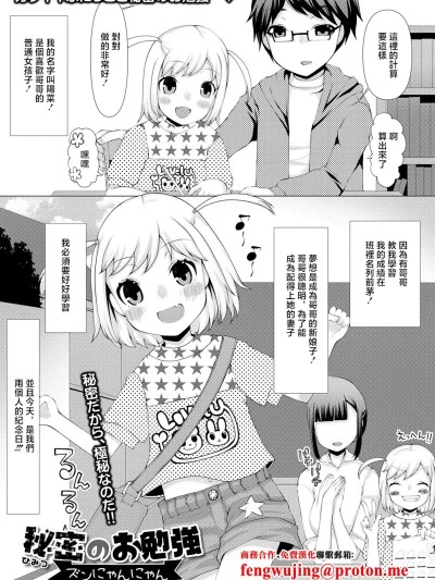 [ズンにゃんにゃん] 秘密のお勉強 포스터