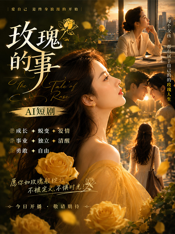 Áp phích cho 玫瑰的故事