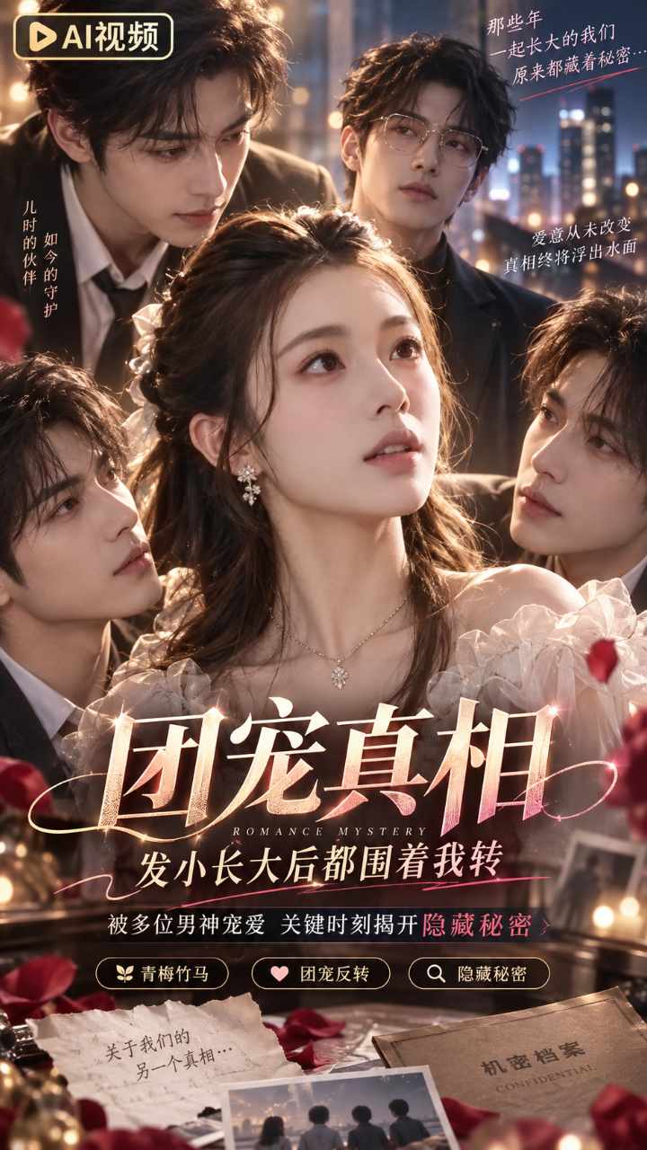 My childhood friends all want to sleep with me now that we're grown up. The female lead is treated like a darling by several handsome men.