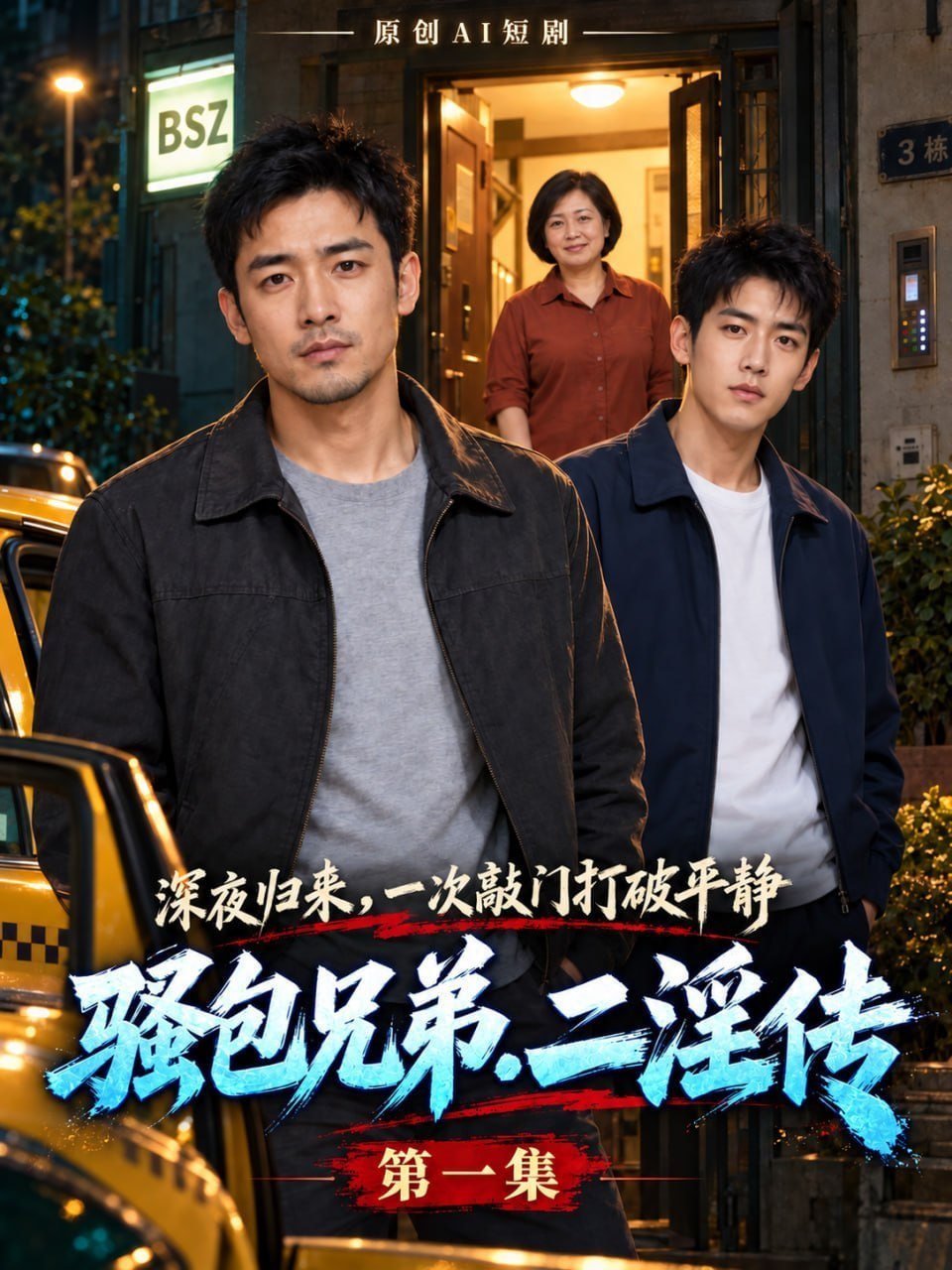 AI成人短剧 骚包兄弟二淫传 第2集 熟女大嫂的私密教育肉欲交合的汁水四溢