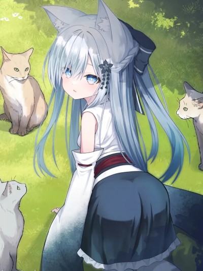 [Night White Lily (仁科かけり)] 俺は失恋し化け猫は再び現れる [DL版] [中国翻訳] 的封面