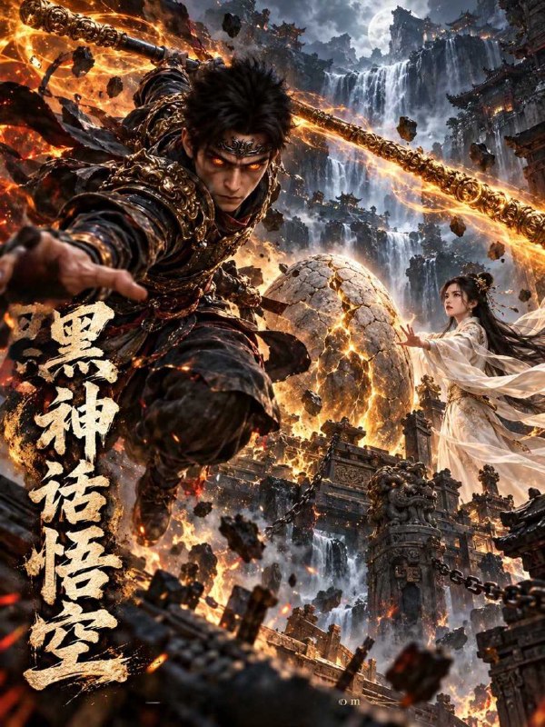 AI成人短剧 黑神话悟空 第2集 悟空离别前留下情欲信物慰藉四姐儿