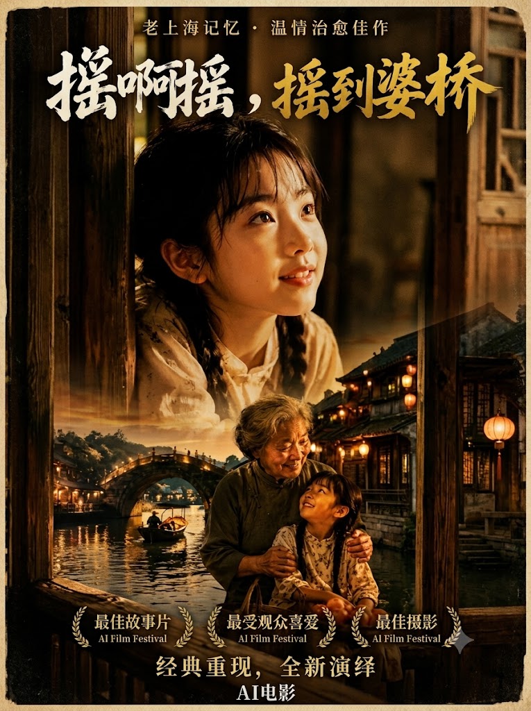 摇啊摇摇到外婆桥 的封面