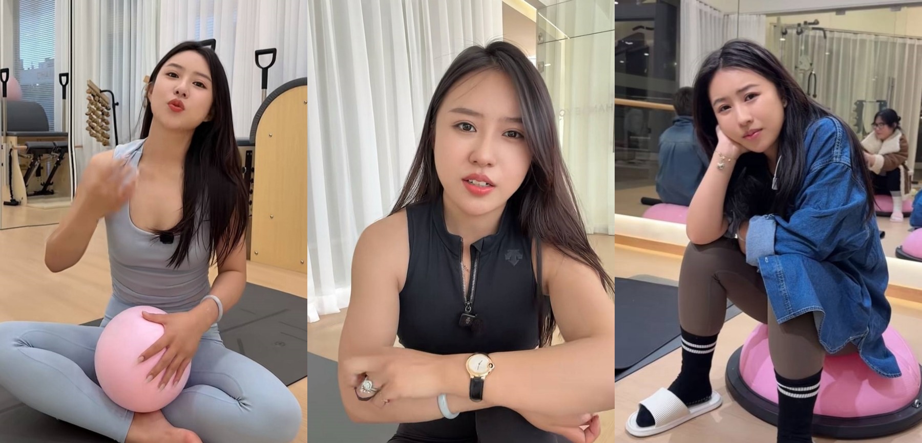 抖音3W粉瑜伽网红 欣然 被曝曾是高端外围 其服务好评如潮 卿本佳人奈何为鸡
