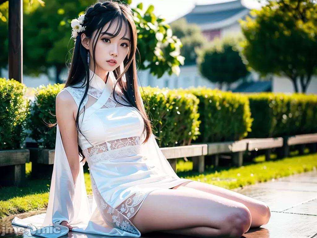 [AI Generated]-AI girl -Hanfu01 第1话，第 94 页