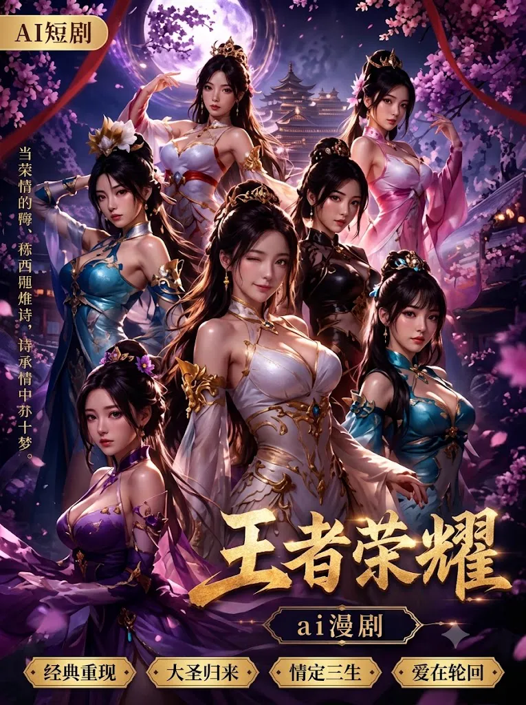 王者荣耀的女英雄们