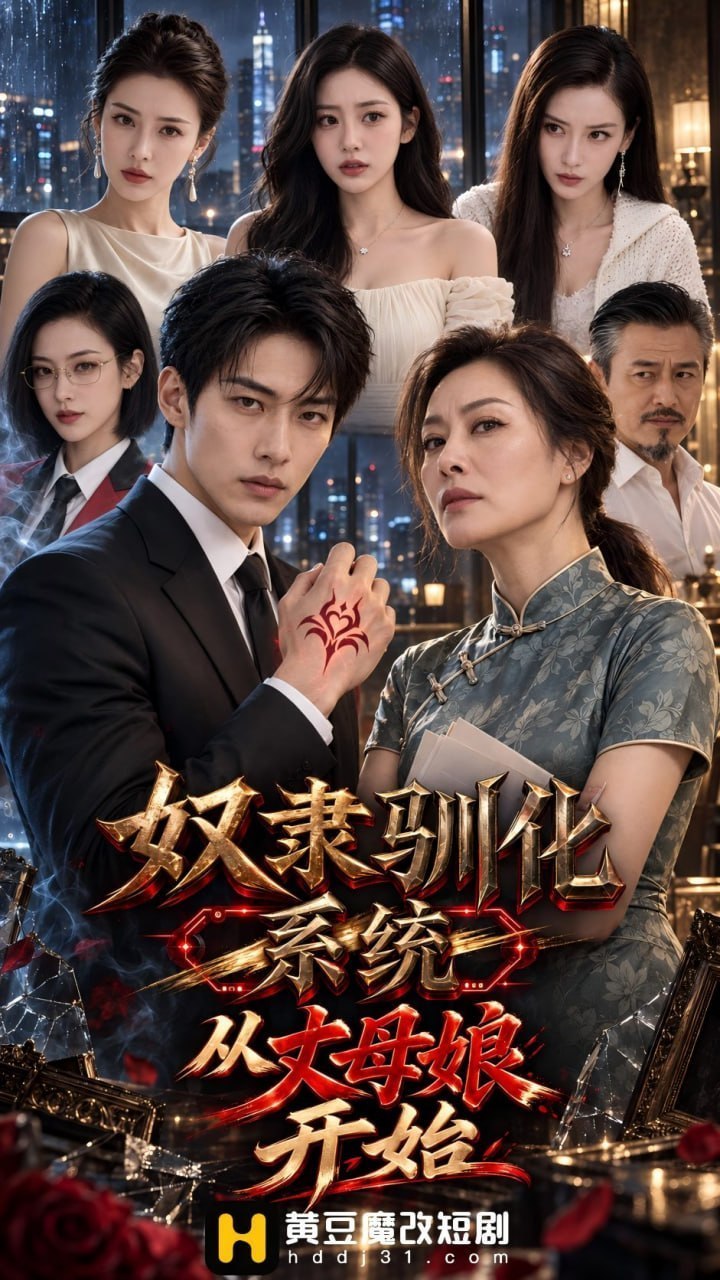 AI成人短剧 奴隶驯化系统从丈母娘开始 第2-3集 被骗彩礼后觉醒系统调教丈母娘母女沉沦
