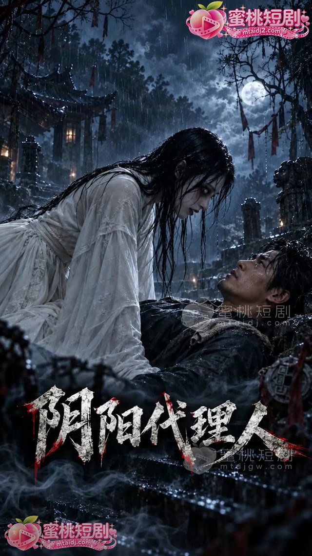 AI成人短剧 阴阳代理人 1-3集 鬼节挖坟违禁操作导致二嫂残魂索命交欢渡人