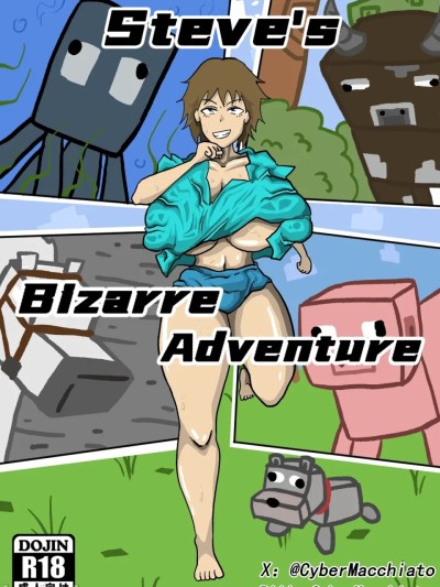 小史的奇妙冒险 [Cyber Macchiato]Steve's Bizarre Adventure 포스터