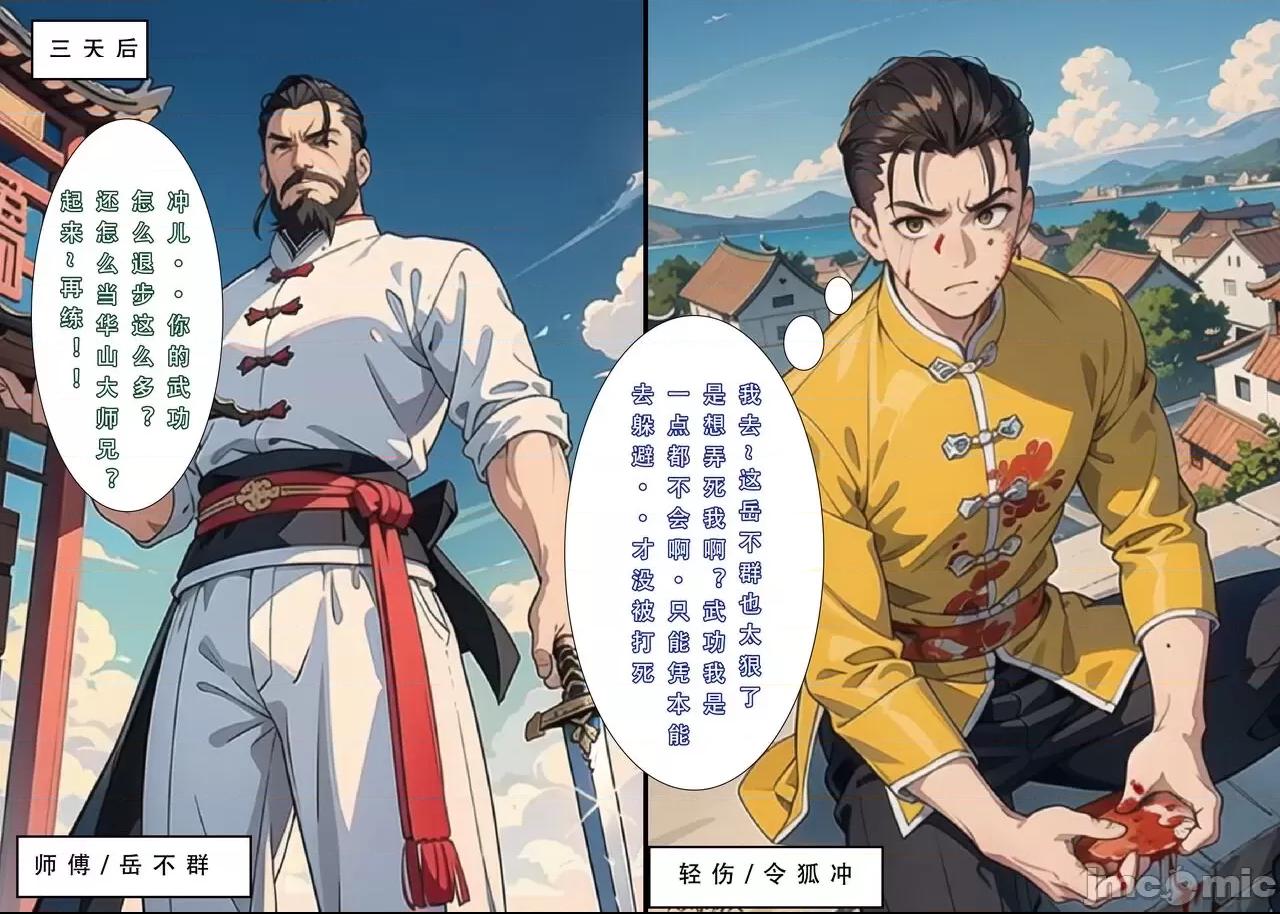 魂穿笑傲①试看版 （AI生成） 第1话，第 34 頁