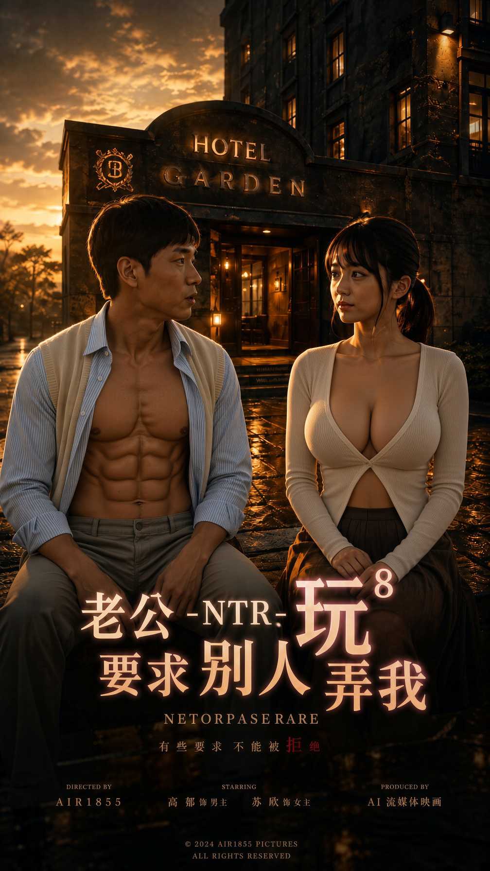 Poster for 老公要求别人玩弄我