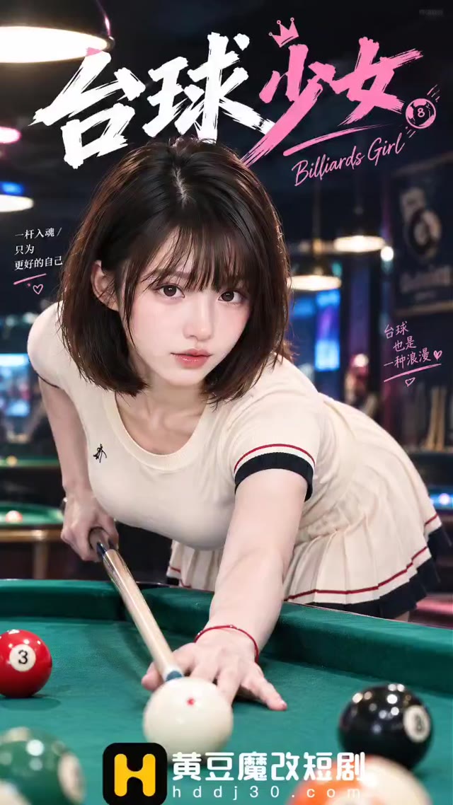 台球少女 的封面