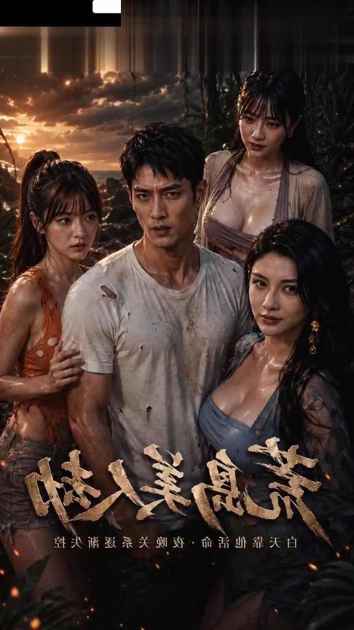 AI短剧荒岛美人劫1~10 荒岛绝美女子遭强劫 强行占有美人全身 欲望高潮大爆发