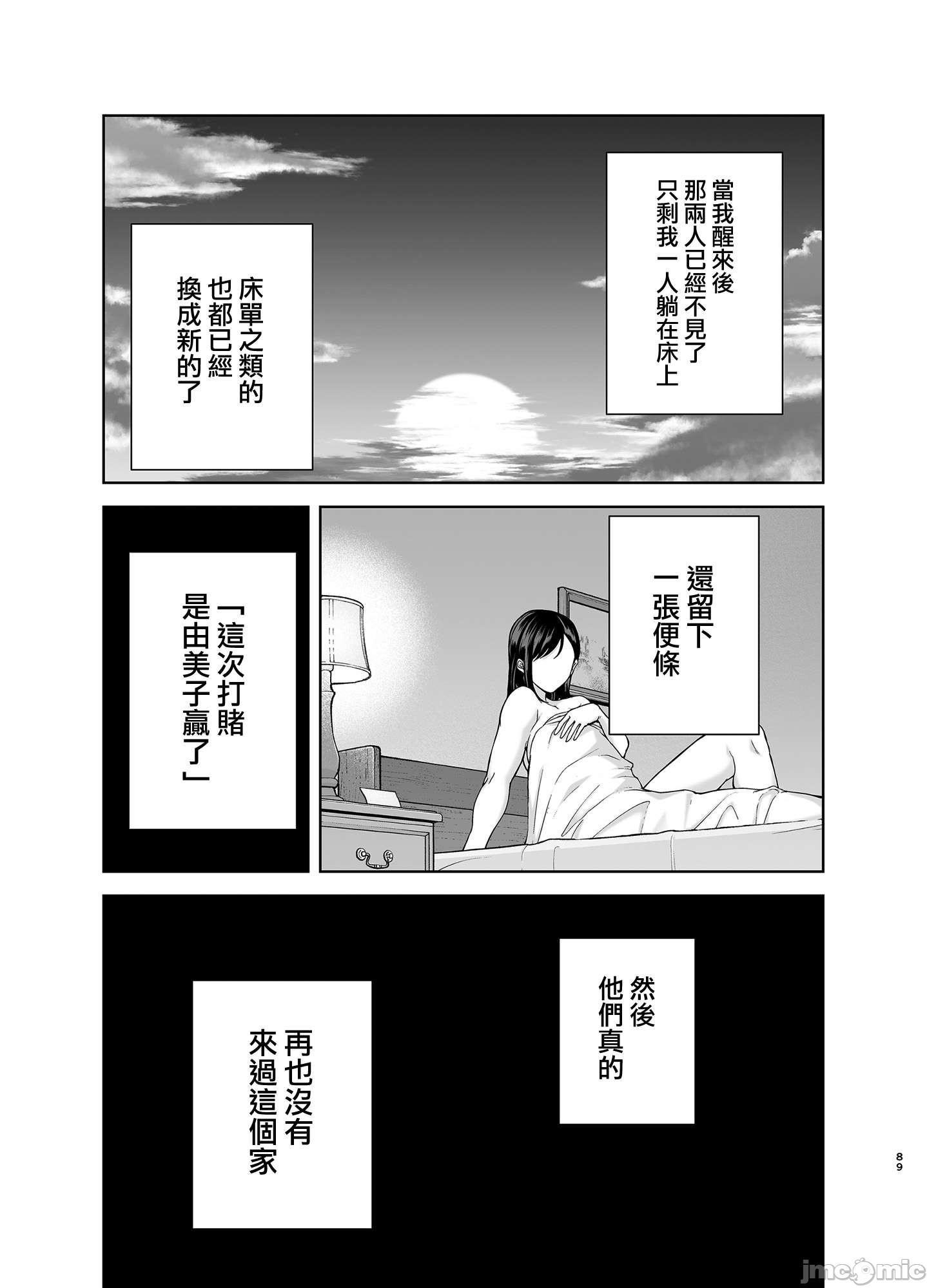 [無邪気漢化組] [DOLL PLAY (黒巣ガタリ)] 夏妻2 ～夏、自宅、ナンパ男達に堕ちた妻～，第 89 页