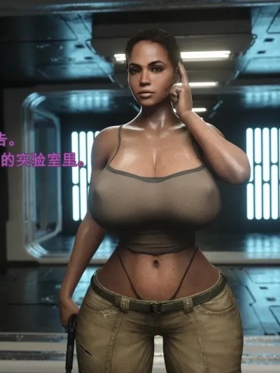 [闲的没事干AI翻译] [IceDev] Futa Ada x Sheva (Resident Evil) [中国翻訳] 的封面