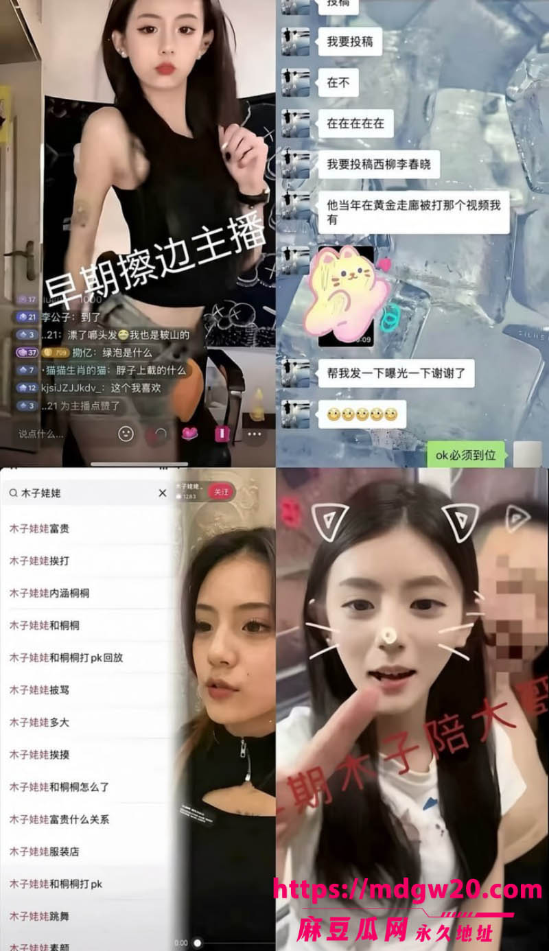 快手800W粉丝网红 木子姥姥 偷录小慧璇子上床叫声 团播撕破脸陪睡黑料被连根翻出