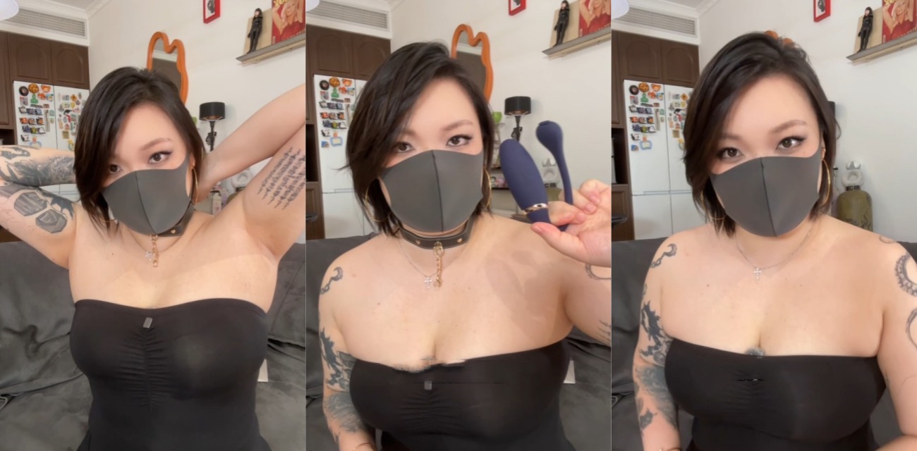 推特巨乳测评博主 十二12Baegirl 跳蛋使用教学 展露大奶乳夹刺激快感 疯狂震穴呻吟娇喘销魂