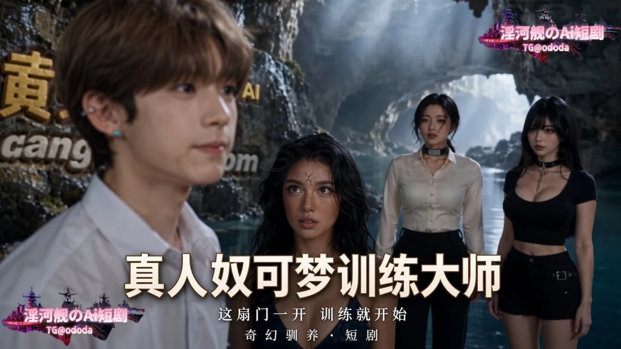 AI成人短剧 真人奴可梦 第11集 斗兽场内校花被锁嘴面临驯化挑战