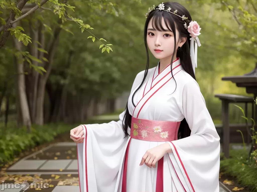 [AI Generated]-AI girl -Hanfu01 第1话，第 43 页