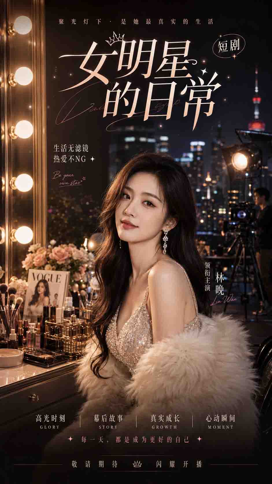 The daily life of female celebrities