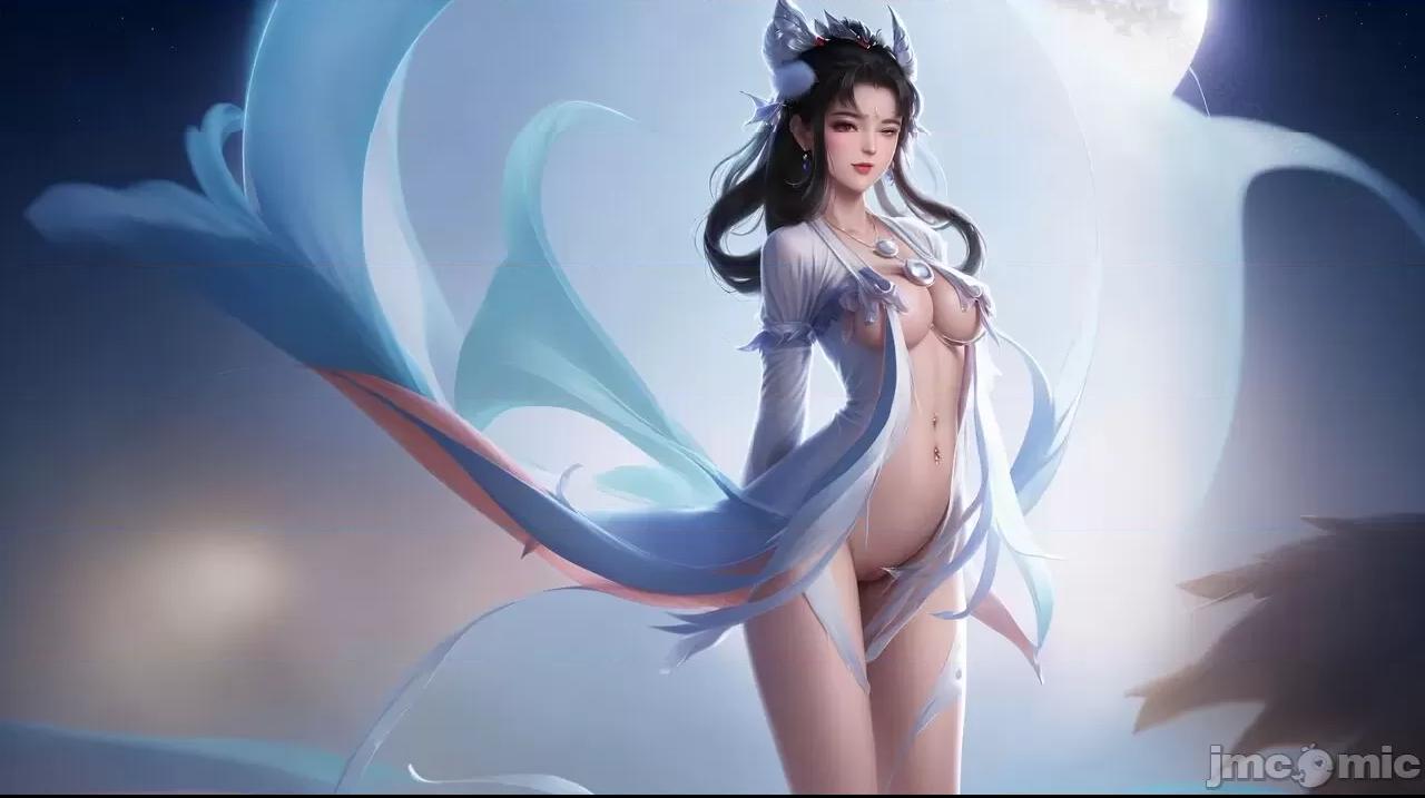 王者 嫦娥 如梦令s1-1 [AI Generated] 第1话，第 34 頁