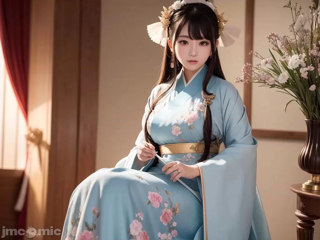 [AI Generated]-AI girl -Hanfu01 第1话，第 16 页