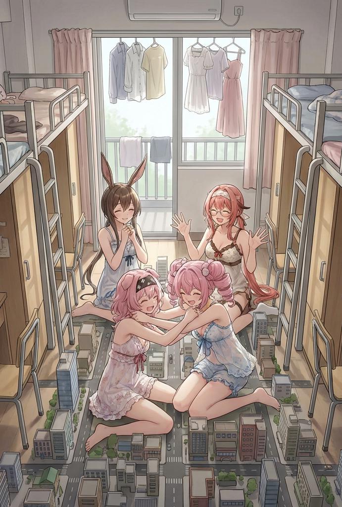 女生宿舍系列 포스터