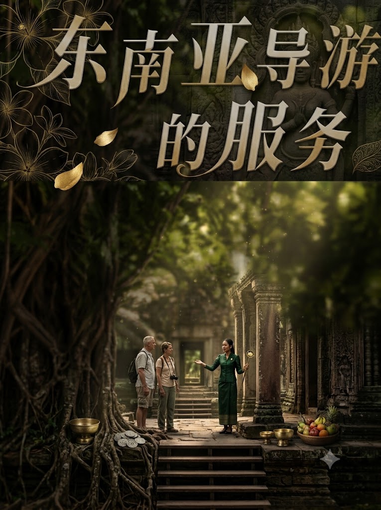 东南亚导游的服务 のポスター