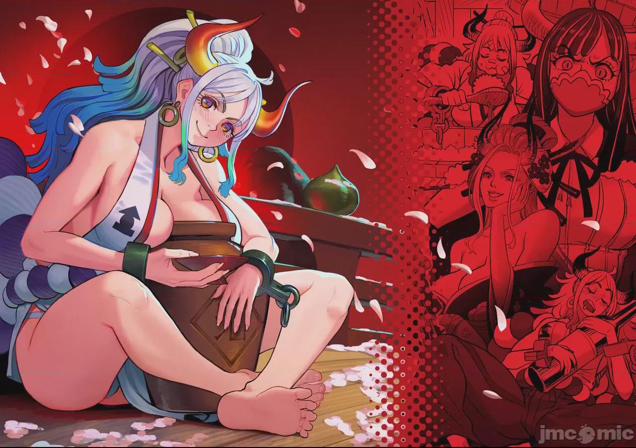[BLUE氪个人翻译] [MORUGAstudio (MORUGA)]鬼姫さん家の日常 (ワンピース) 第1话, page 60